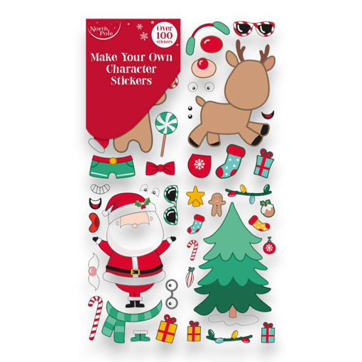 Picture of 100 DIY CHRISTMAS STICKERS
